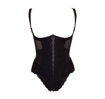 ブラックハイレグサポートスーツ