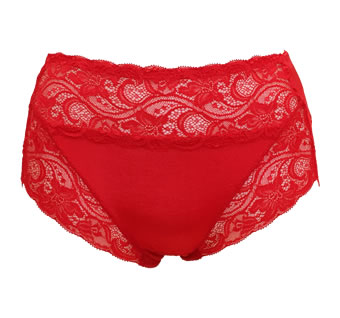 ユリコショーツ　レッド